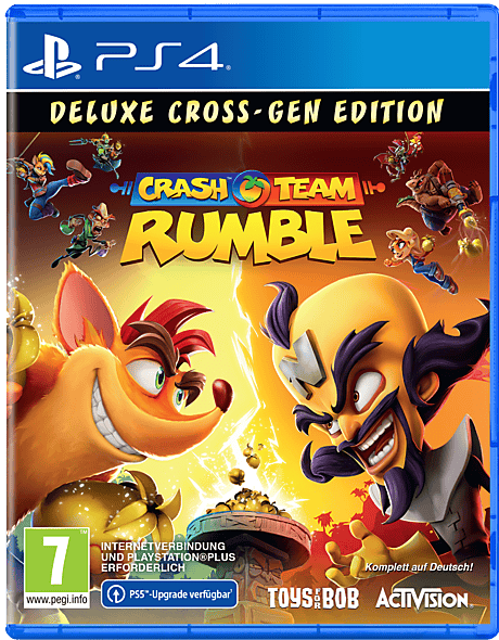 Crash Team Rumble Deluxe Cross - Gen Edition PS4/PS5 De Crash Team Rumble Deluxe Cross - Gen Edition PS4/PS5 De